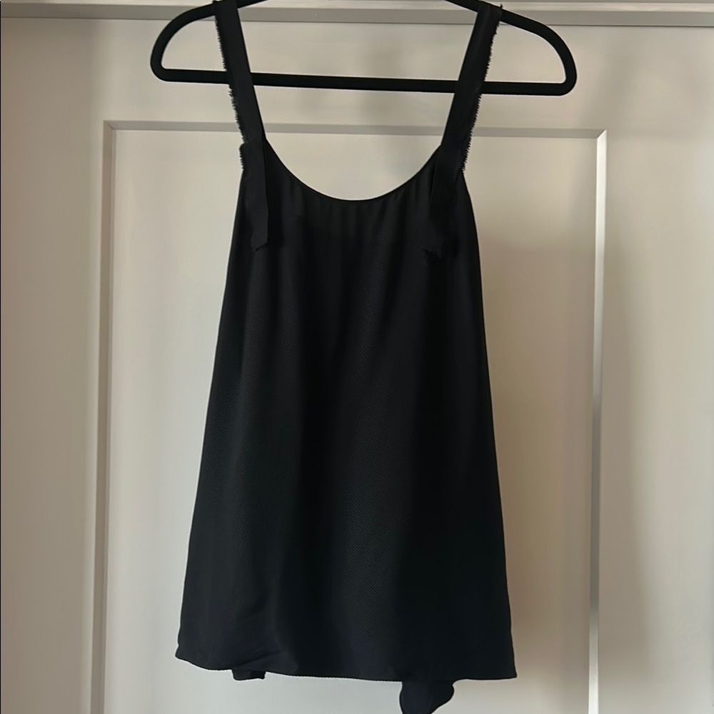 Helmut Lang back tie tank